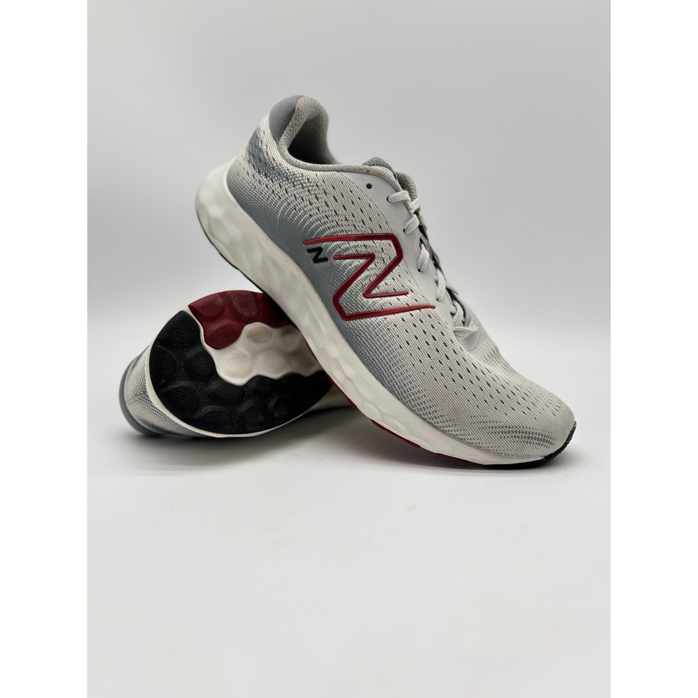 New Balance 520 v7 Mens Road  Running Shoes Grey Red Fresh Foam‎ Sneakers